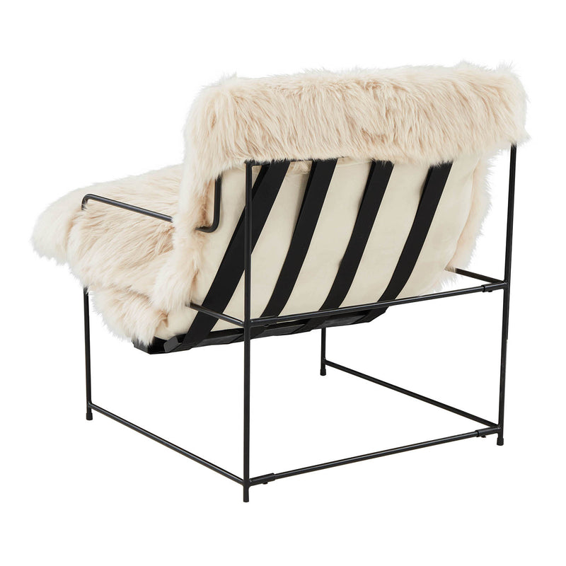 TOV Furniture Kimi Genuine Sheepskin Chair