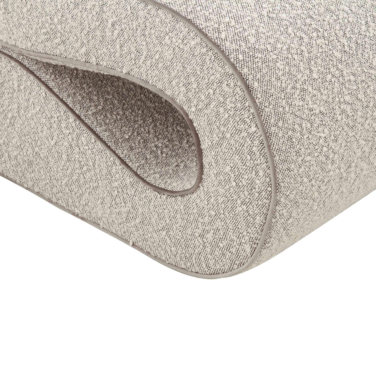 TOV Furniture Senna Speckled Gray Boucle Accent Chair