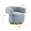 TOV Furniture River Velvet Accent Chair