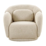 TOV Furniture Misty Cream Boucle Accent Chair