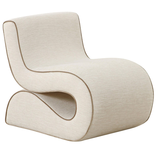 TOV Furniture Senna Basketweave Accent Chair