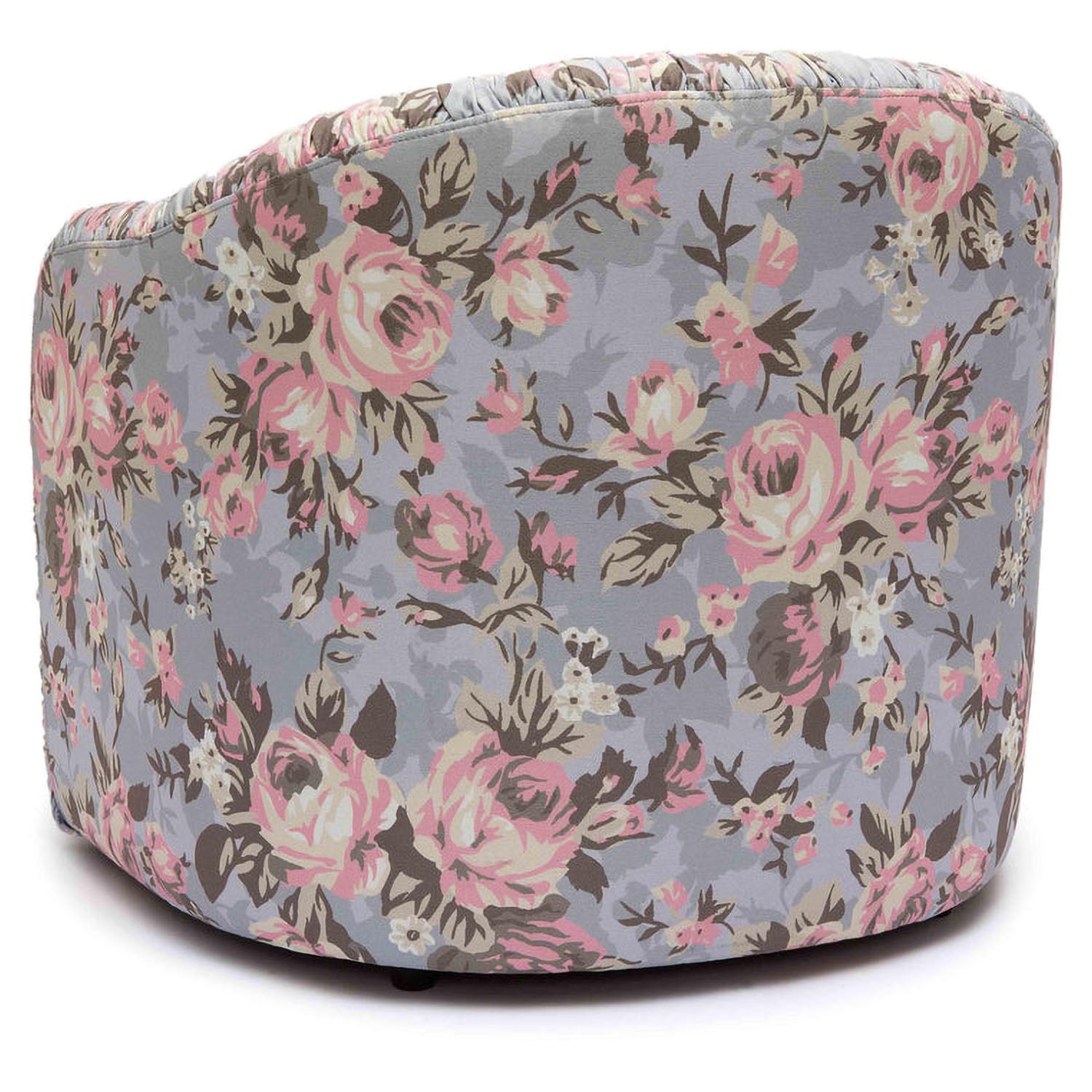 TOV Furniture Pamela Spring Floral Print Tasseled Lounge Chair