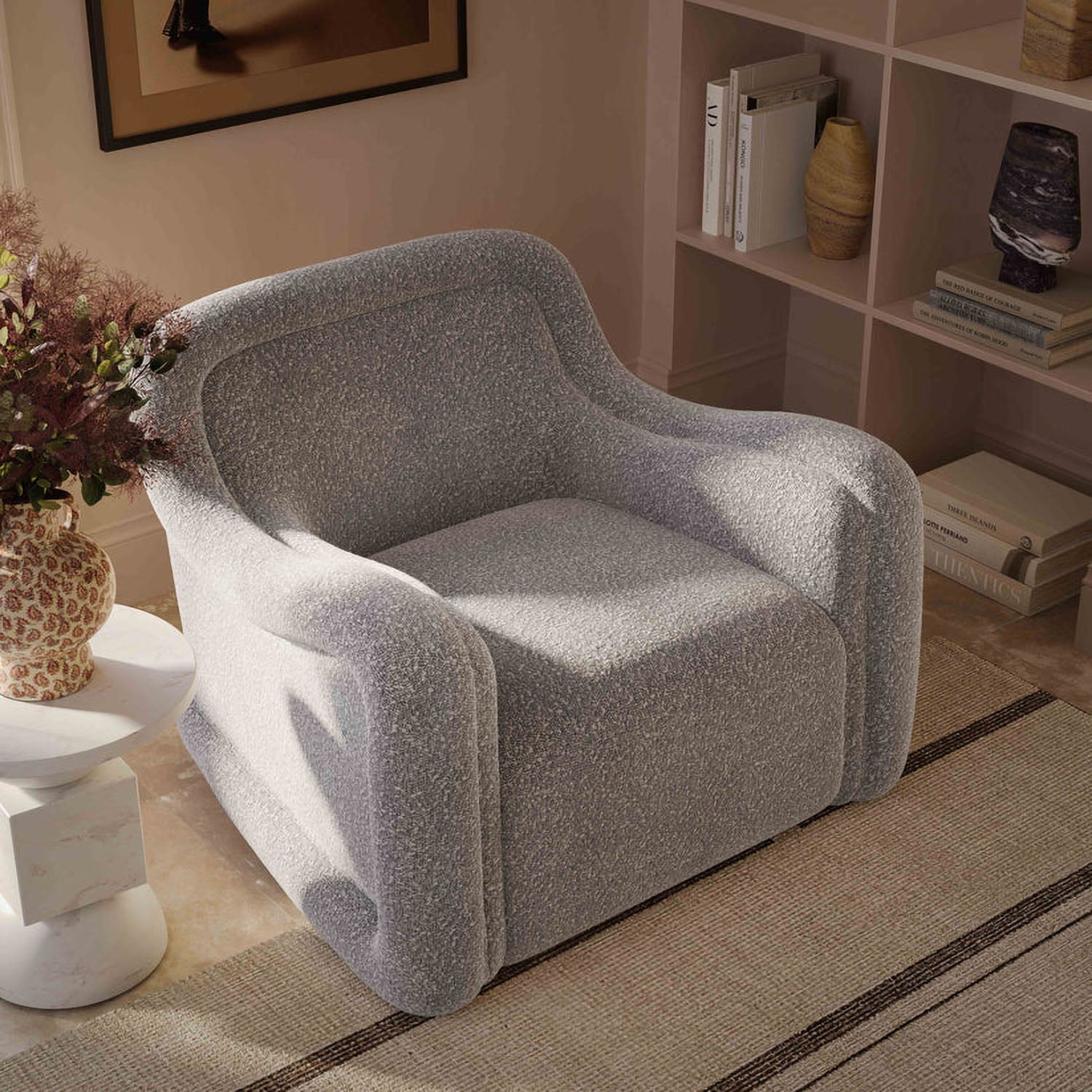 TOV Furniture Charli Swivel Chair