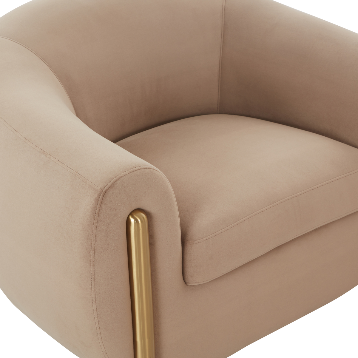 TOV Furniture x  Inspire Me! Lina Cafe Au Lait Accent Chair