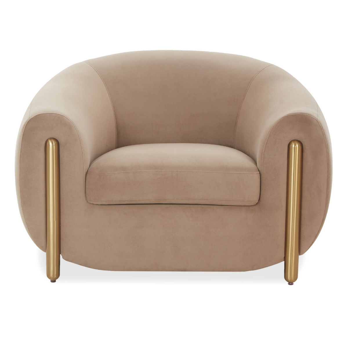 TOV Furniture x  Inspire Me! Lina Cafe Au Lait Accent Chair