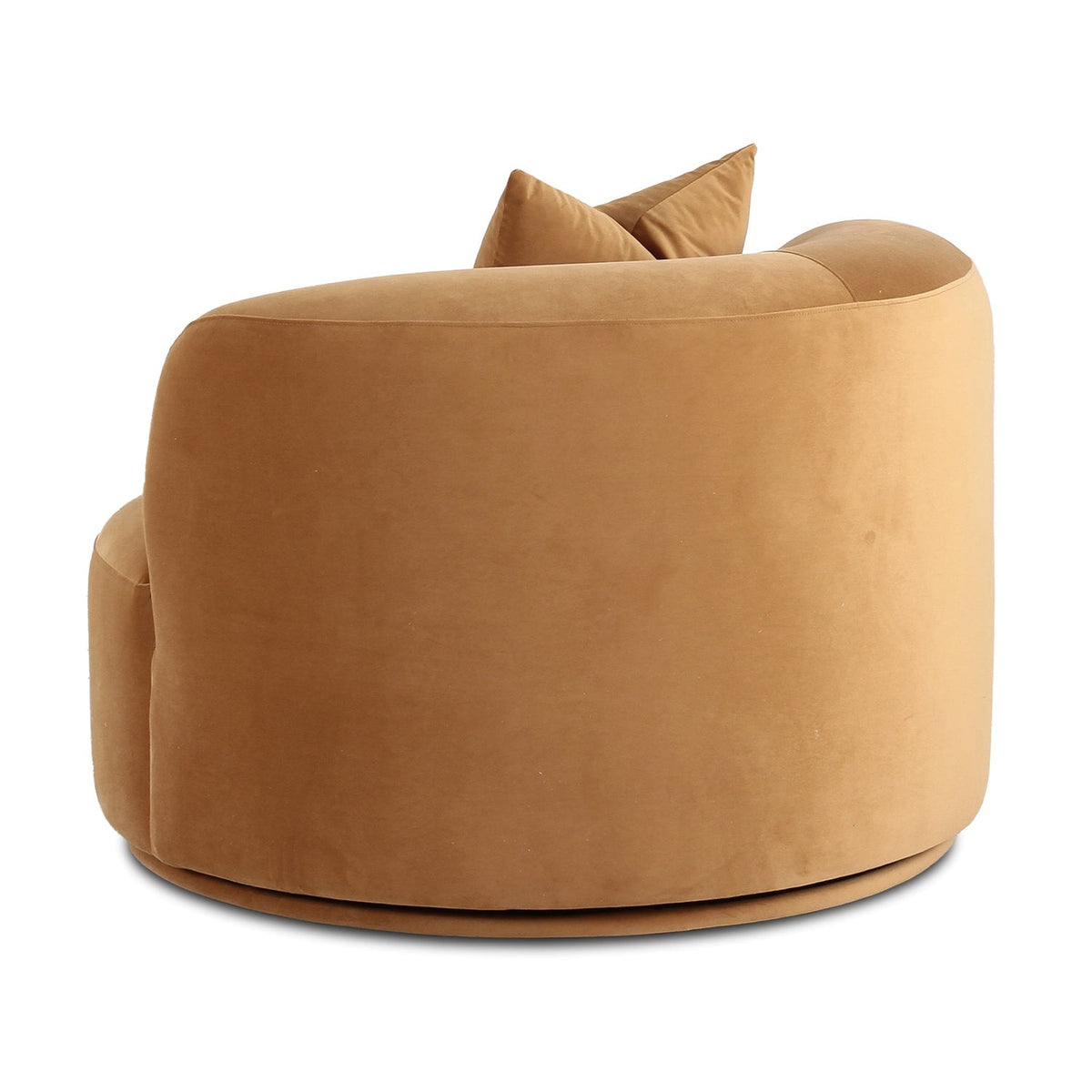 TOV Furniture Fickle Camel Swivel Accent Chair