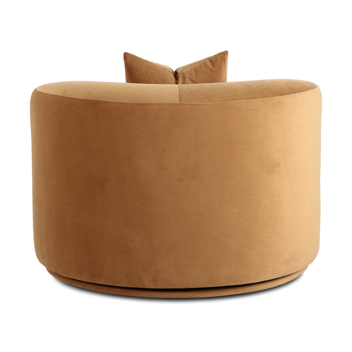 TOV Furniture Fickle Camel Swivel Accent Chair
