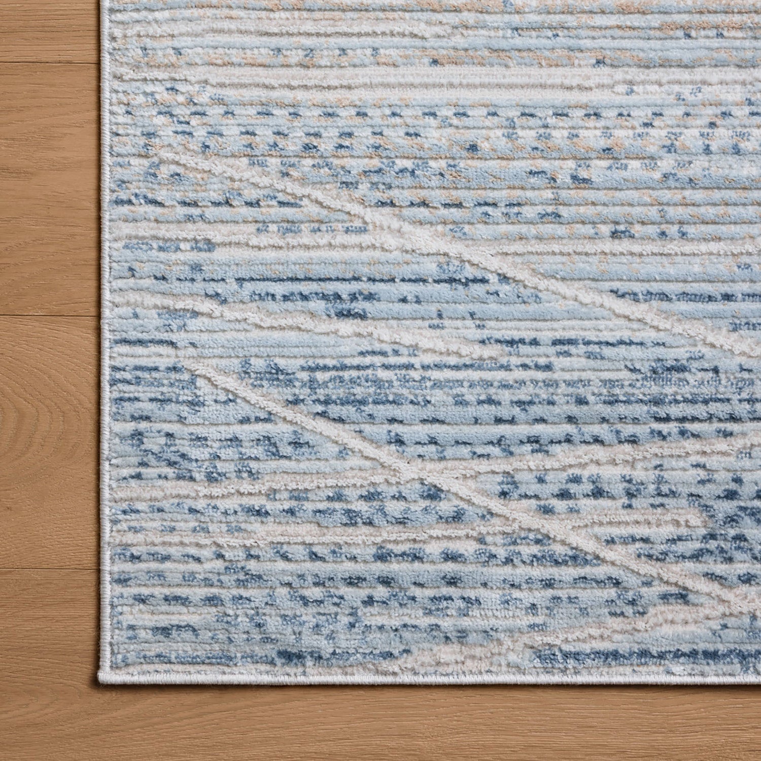 Loloi Townes Natural/Sky Power Loomed Rug