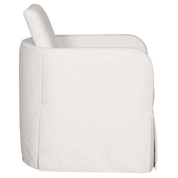 Vanguard Furniture Laura Icey Cream Fabric Dining