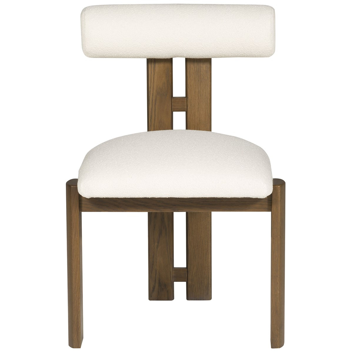 Vanguard Furniture Wright Jackpot Chalk Fabric/Saddle Dining