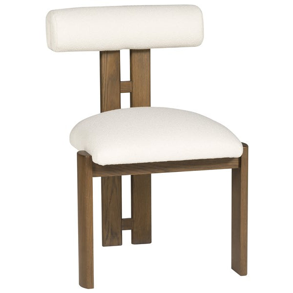 Vanguard Furniture Wright Jackpot Chalk Fabric/Saddle Dining