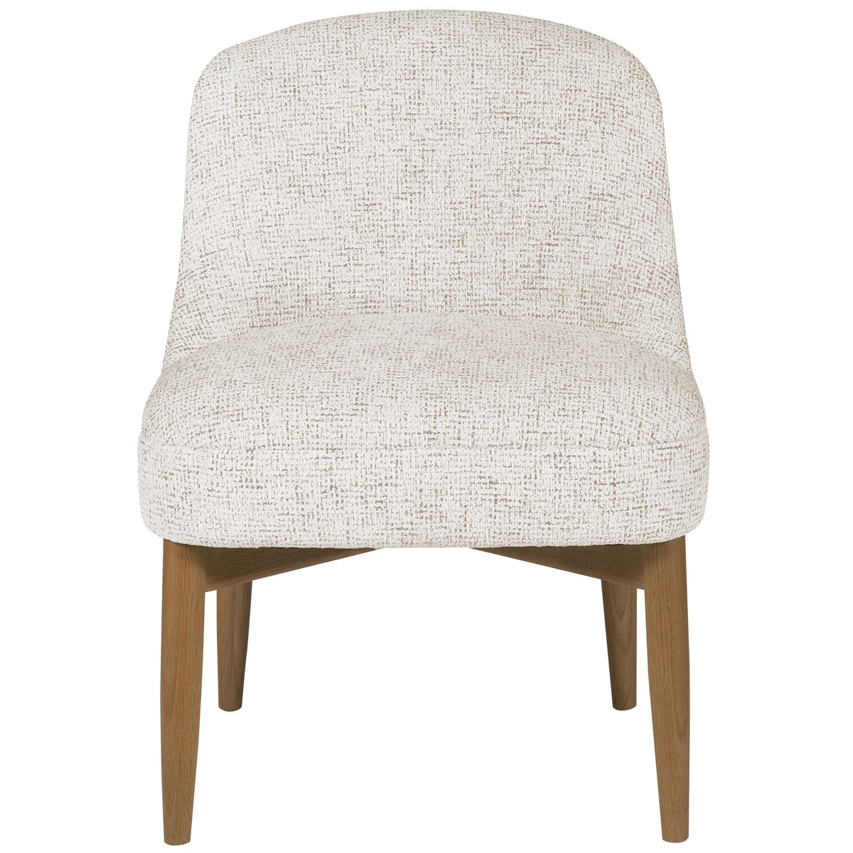 Vanguard Furniture Edge Noel Alabaster Fabric/Camel Dining