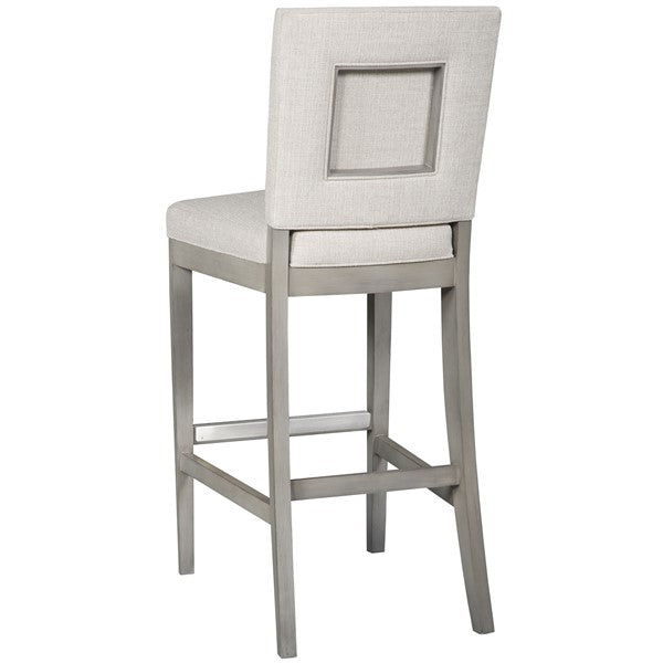 Vanguard Furniture Juliet Nate Alabaster with Dove Gray Performance Dining