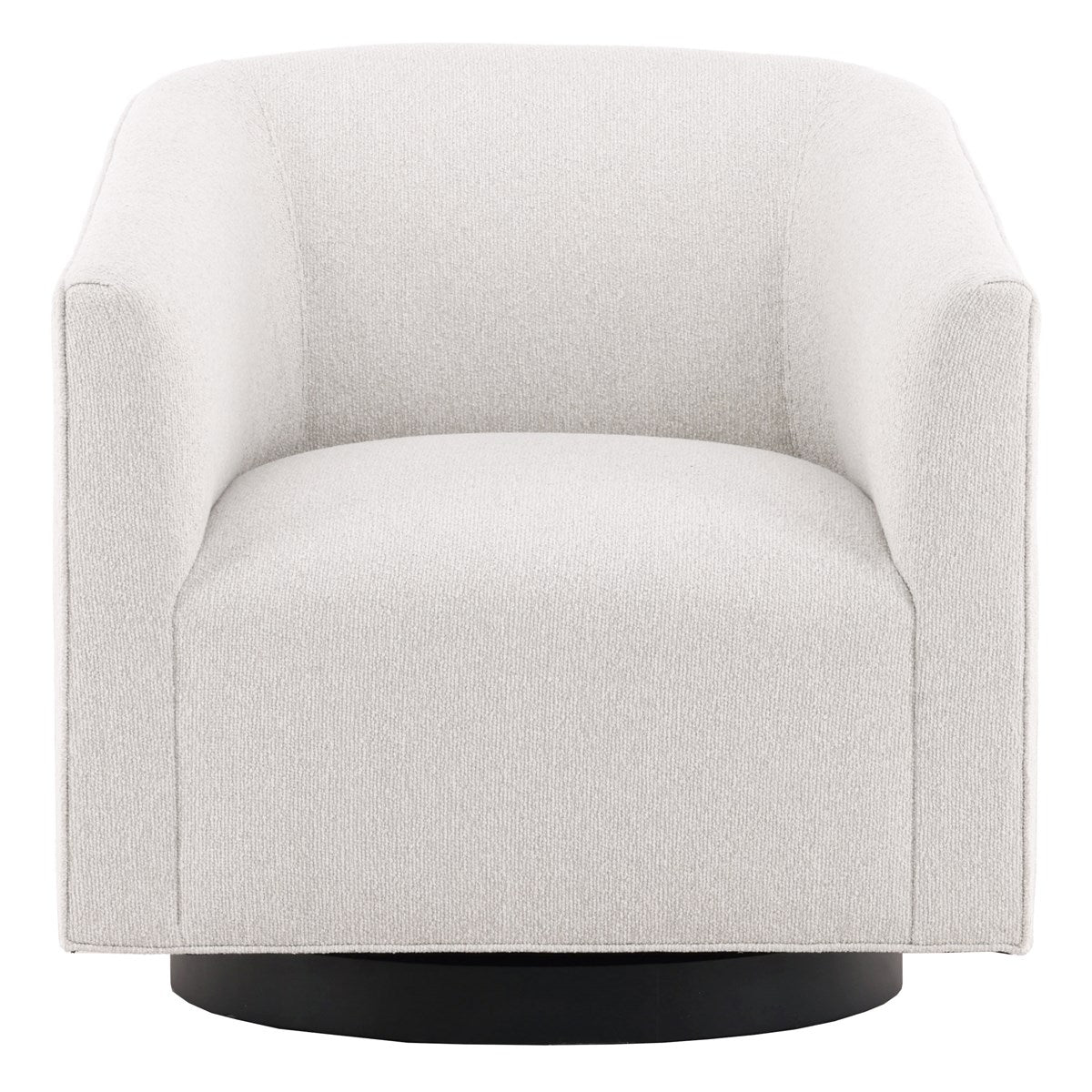 Vanguard Furniture Jarrett Jazzy Sugar Fabric/Film Noir Swivel Chair