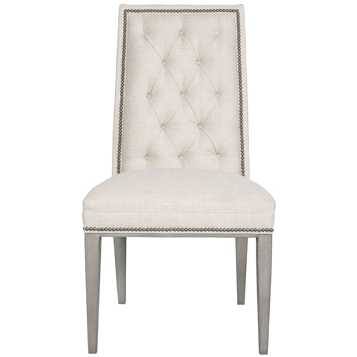 Vanguard Furniture Hanover Nate Alabaster with Dove Gray Performance Dining