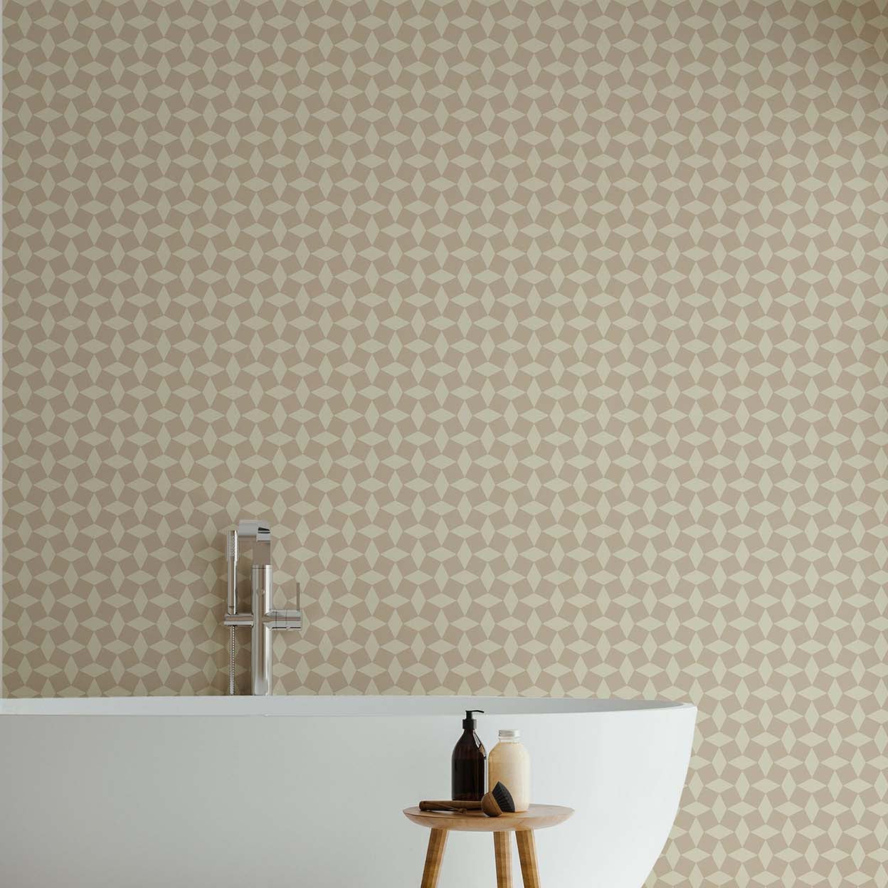 Mitchell Black Tailored Check Wallpaper