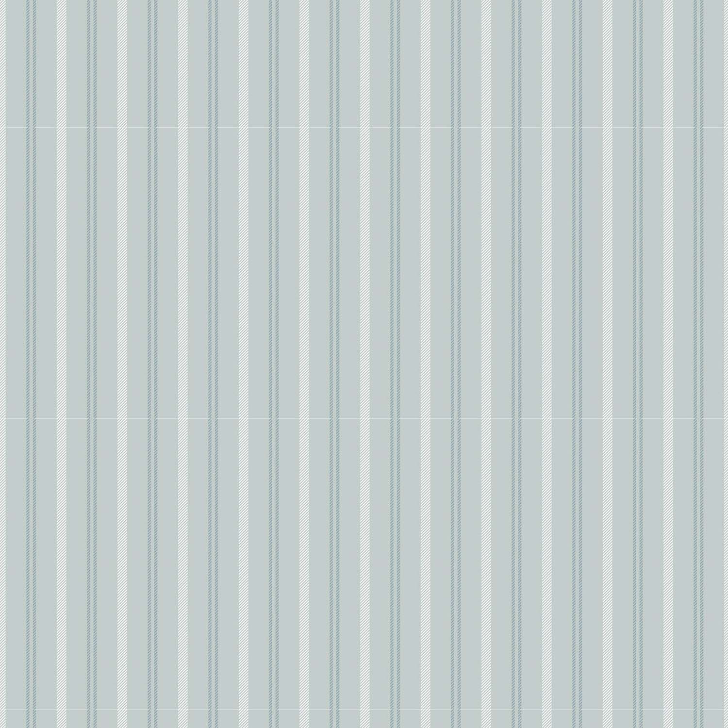 Mitchell Black Tailored Stripe Wallpaper