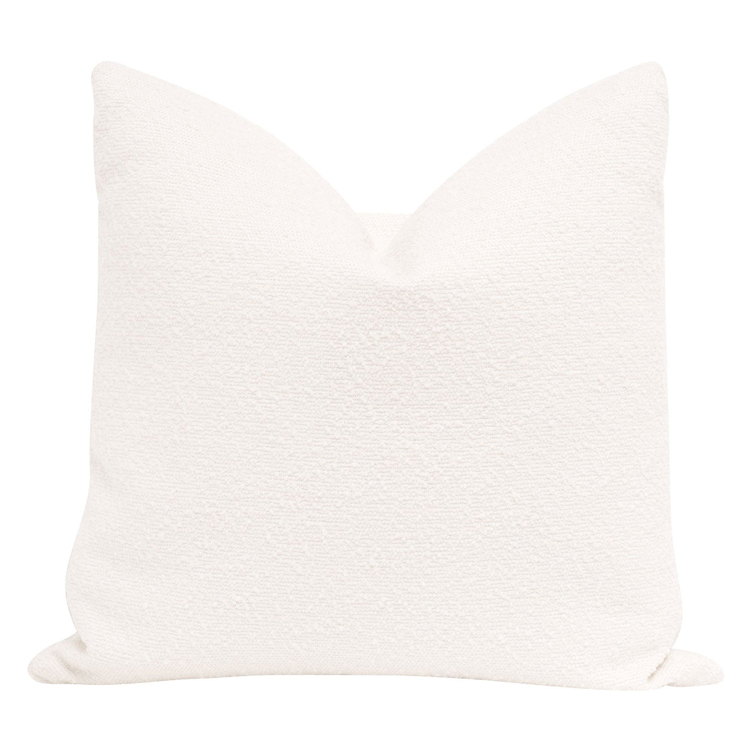 The Basic Essential Boucle Snow Throw Pillow Set of 2