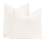 The Basic Essential Boucle Snow Throw Pillow Set of 2