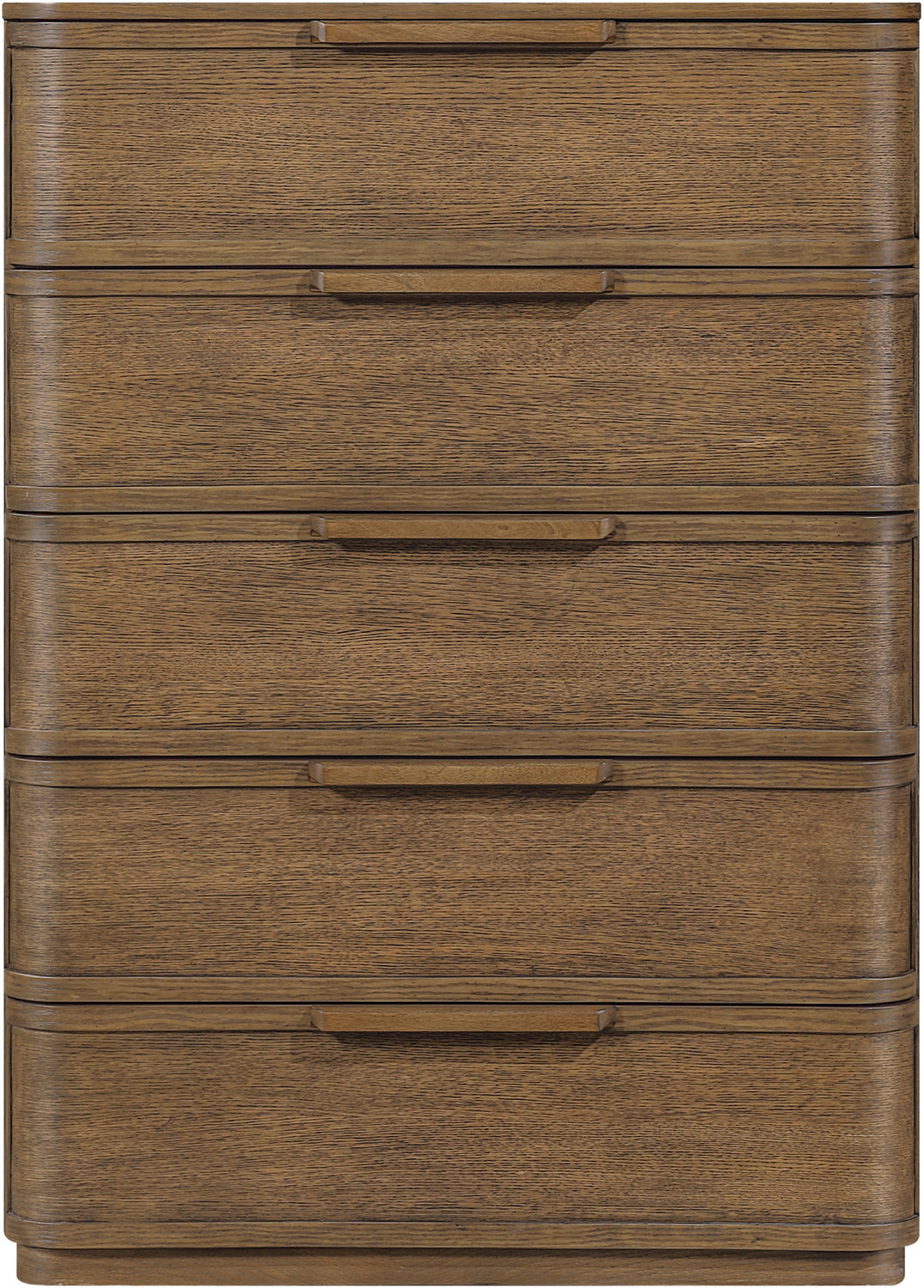 Tiberio Brown Oak Veneer And Solid Wood Chest