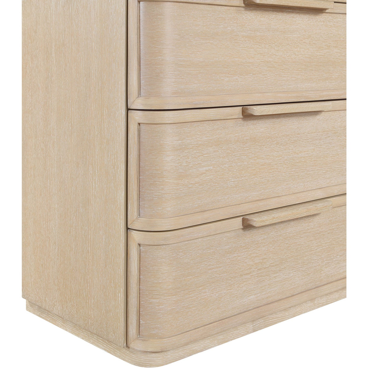 Tiberio Natural Oak Veneer And Solid Wood Dresser
