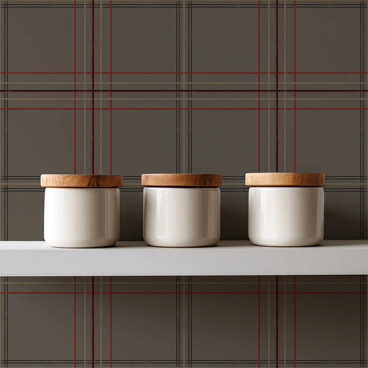 Mitchell Black Tideway Brick Wallpaper