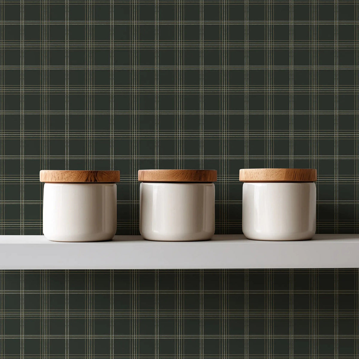 Mitchell Black Tideway Small Wallpaper