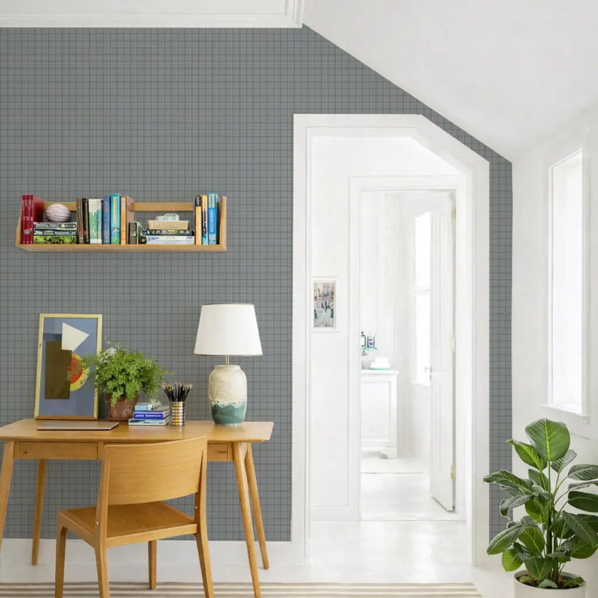 Mitchell Black Tideway Small Wallpaper