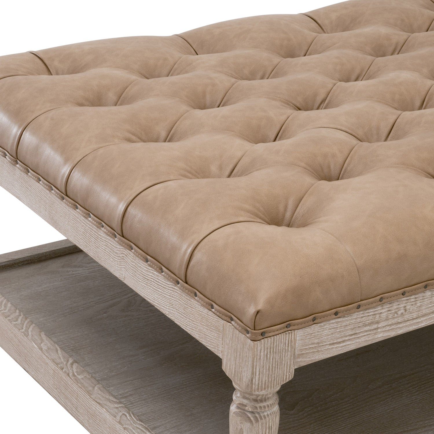 Townsend Tufted Upholstered Coffee Table