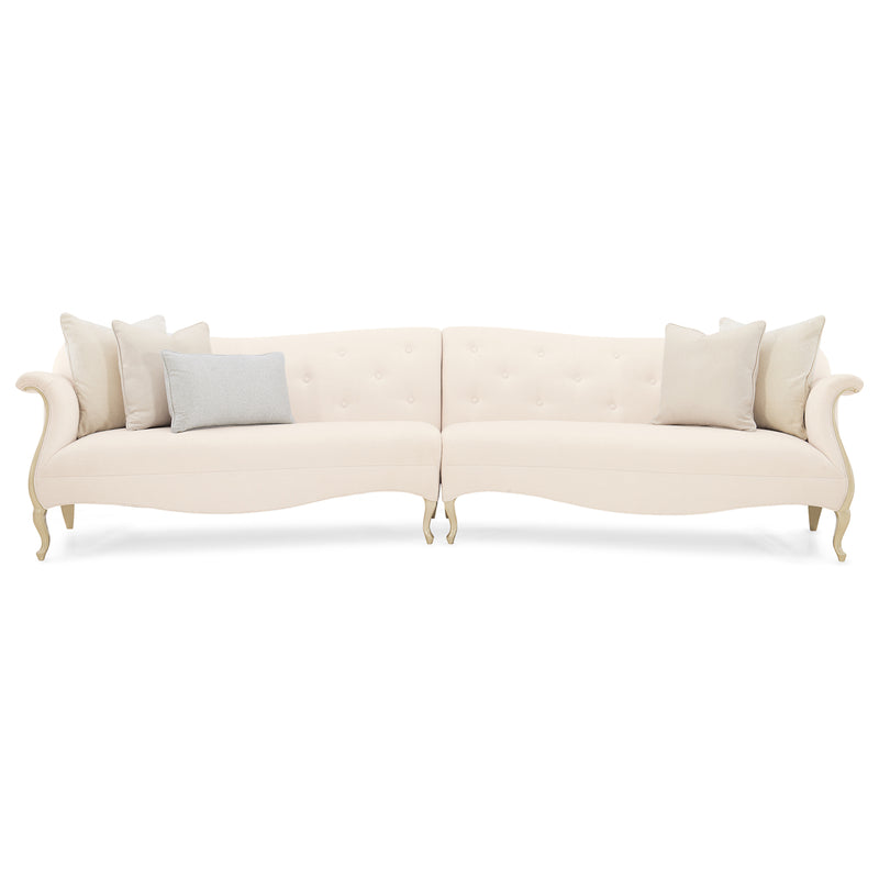 Caracole Two To Tango Right Arm Facing Loveseat