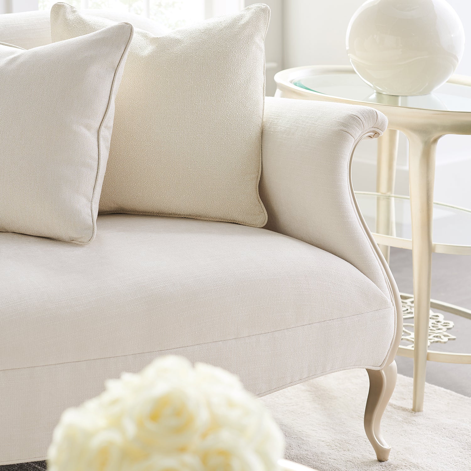 Caracole Two To Tango Right Arm Facing Loveseat - Final Sale