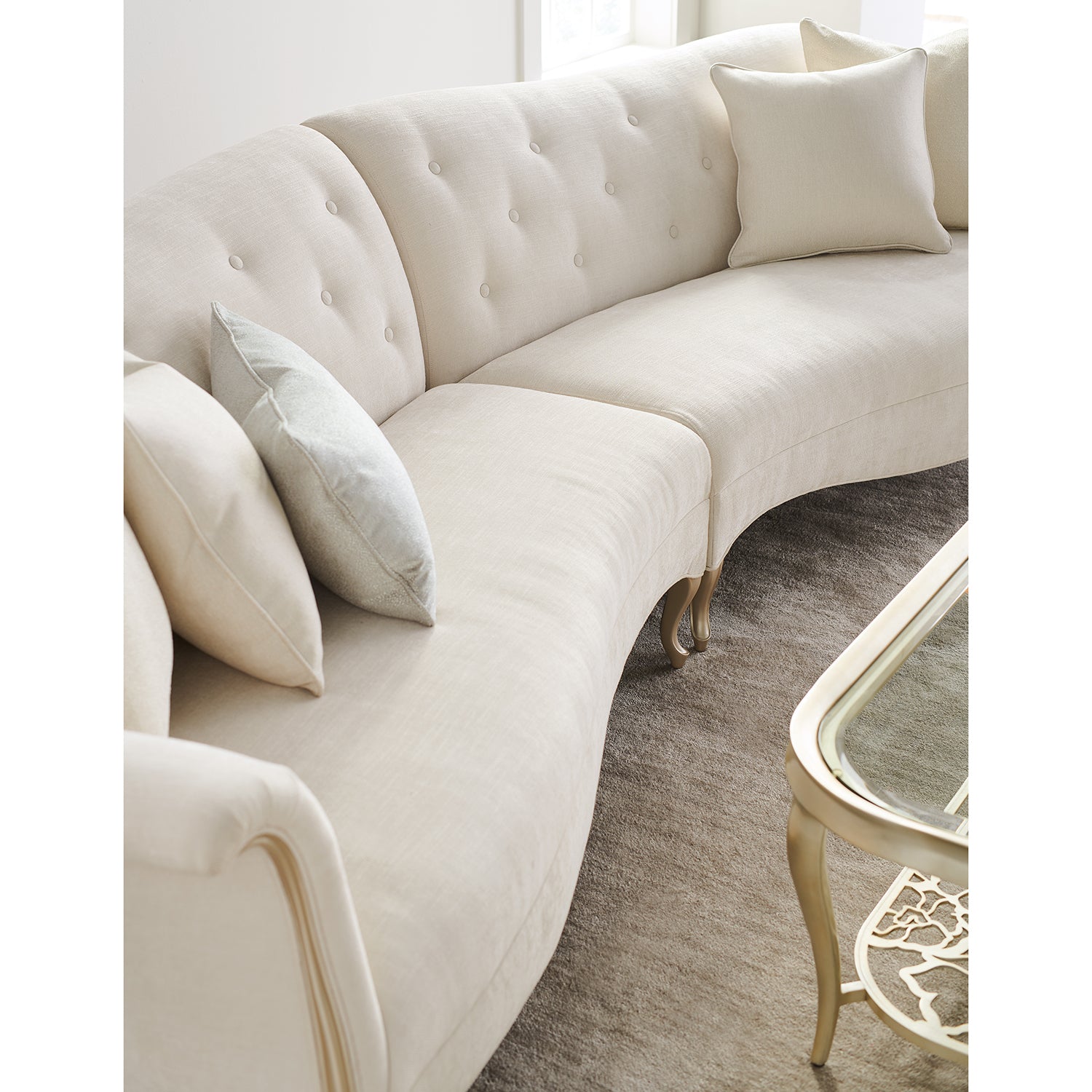 Caracole Two To Tango Right Arm Facing Loveseat - Final Sale