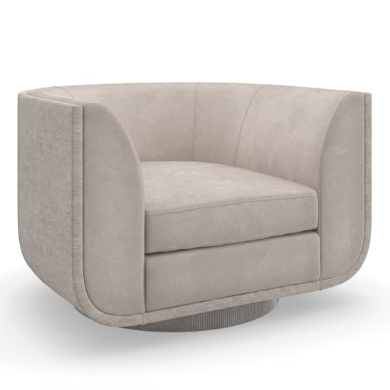 Caracole Clipper Swivel Chair