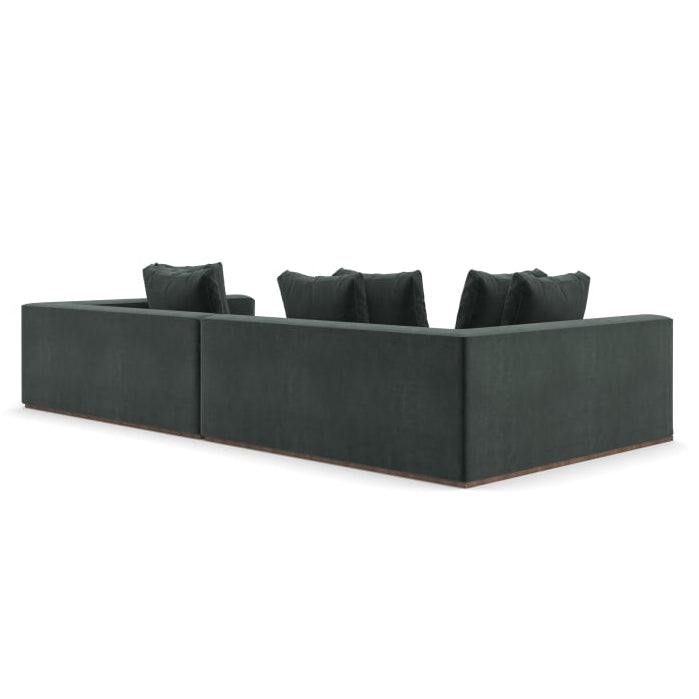 Caracole Bello Peacock 2 Piece Sofa