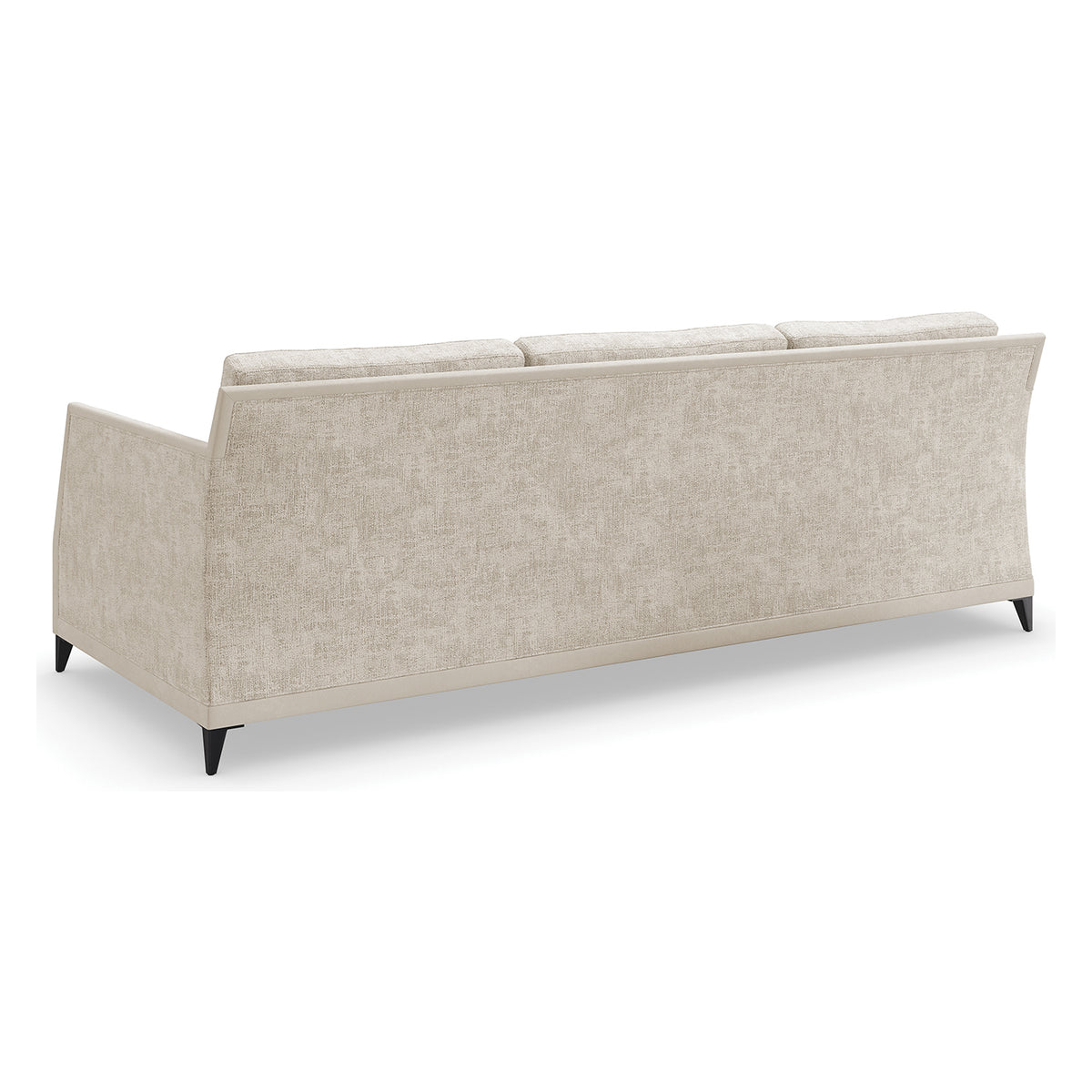 Caracole Limitless Beige Sofa in Beige, upholstery and material detail