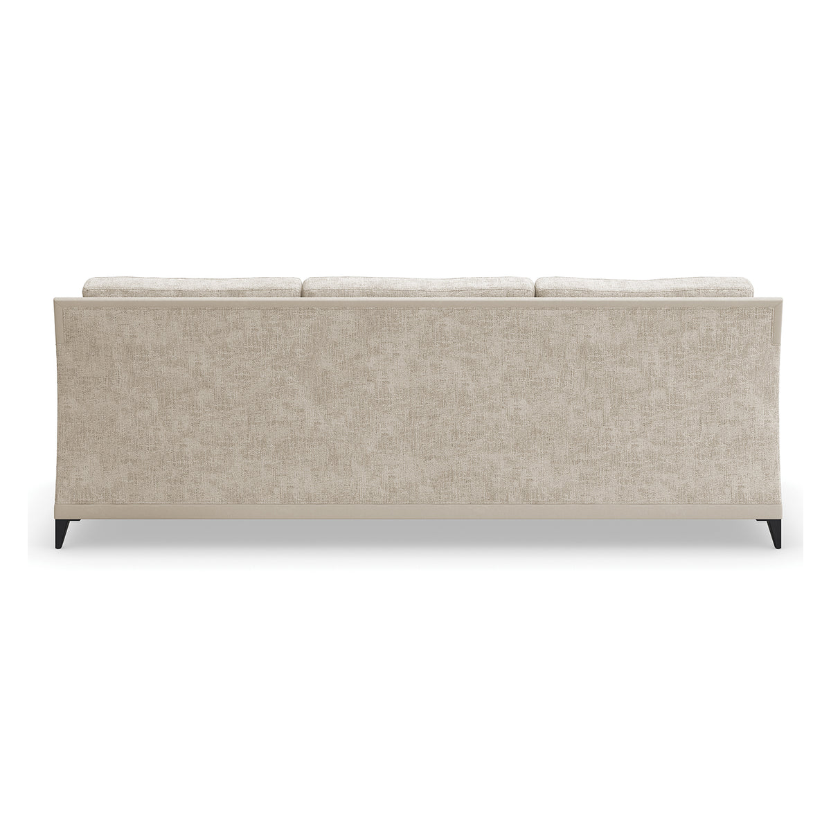 Caracole Limitless Beige Sofa in Beige, back view