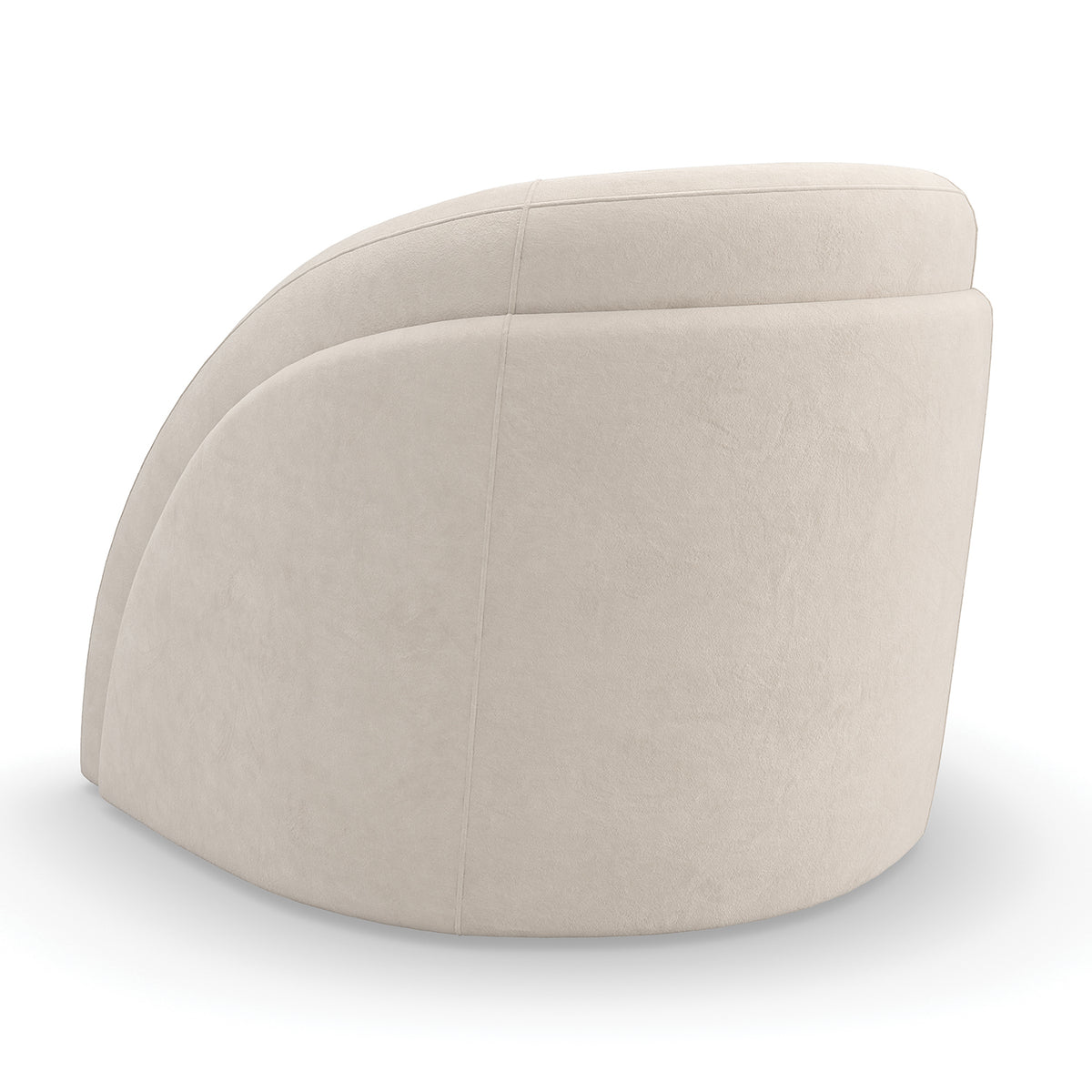 Caracole Movement Alabaster Chair in Alabaster, base and leg detail