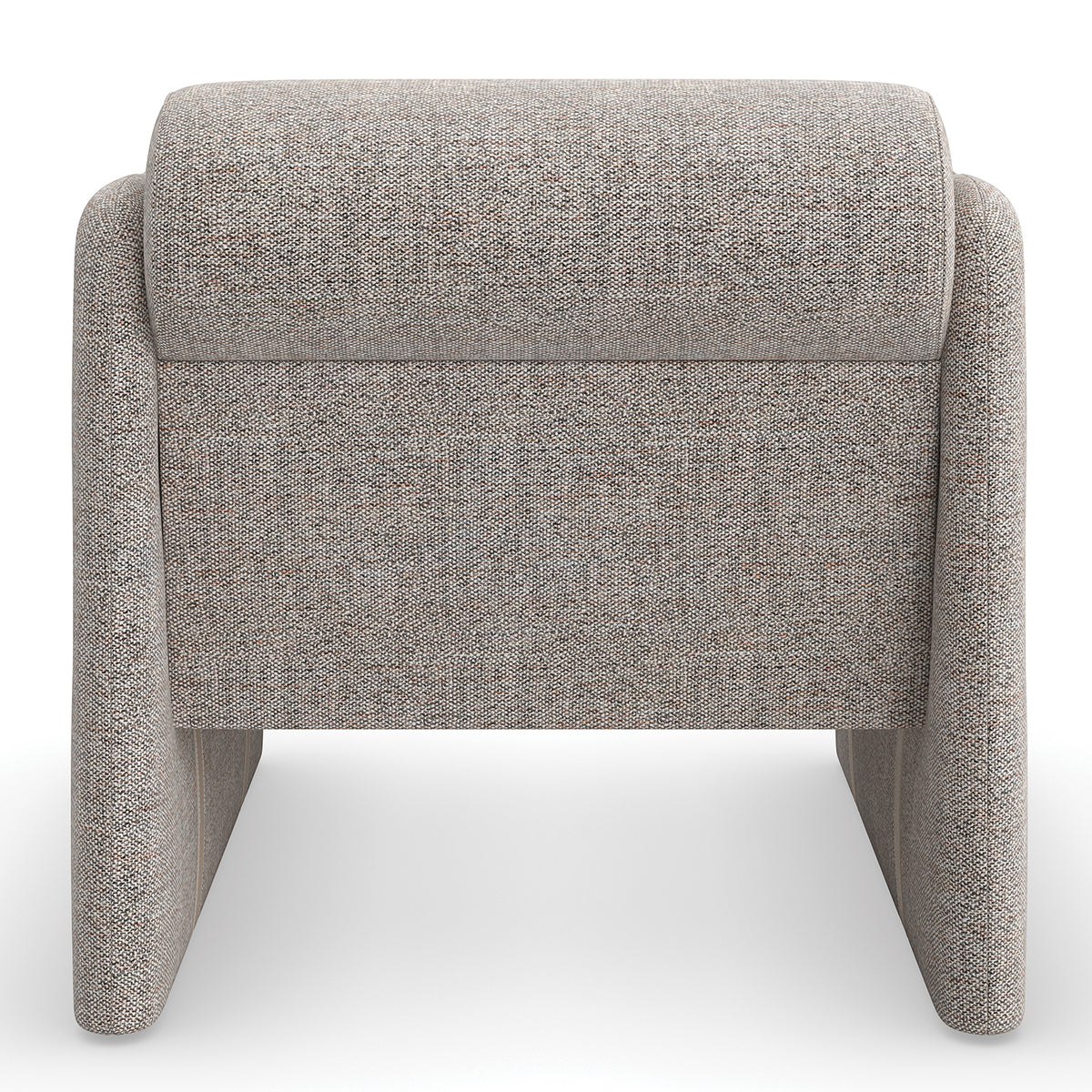 Caracole Cigar Brushed Gold Club Chair in Brushed Gold, close-up detail