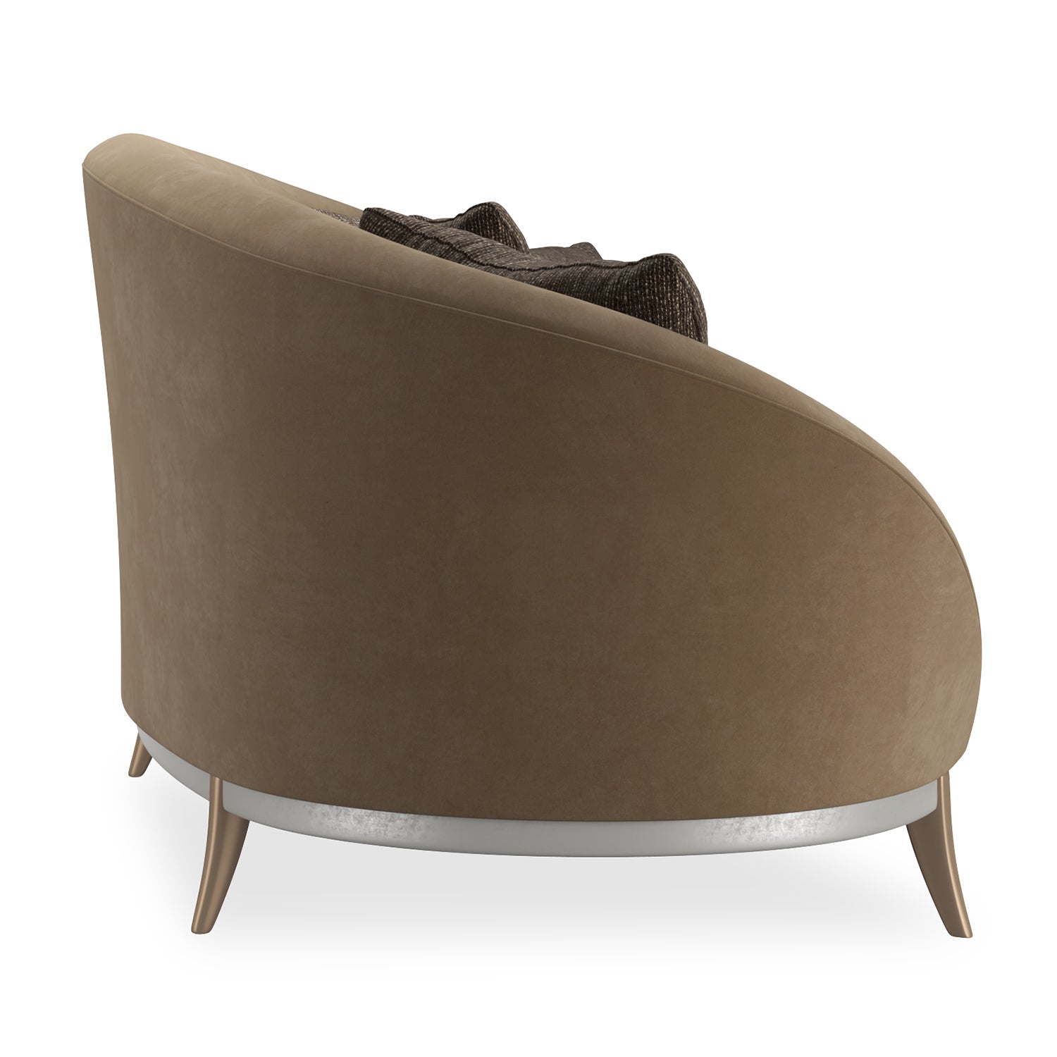 Caracole Main Event Sofa styled in room