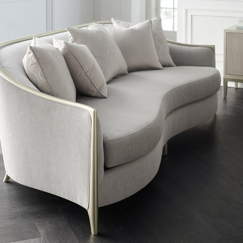 Caracole Simply Stunning Sofa Paynes Gray