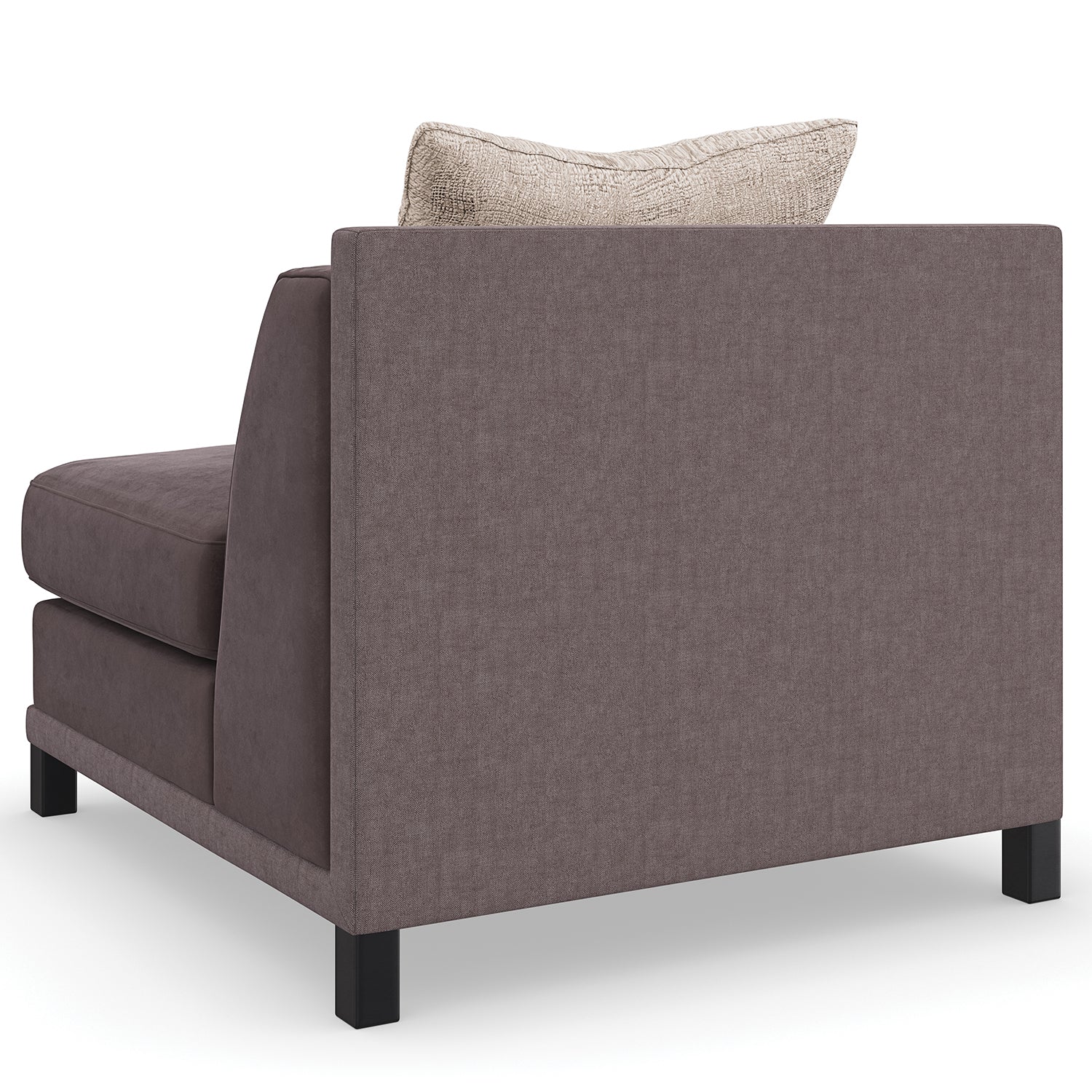 Caracole Tuxedo Armless Chair