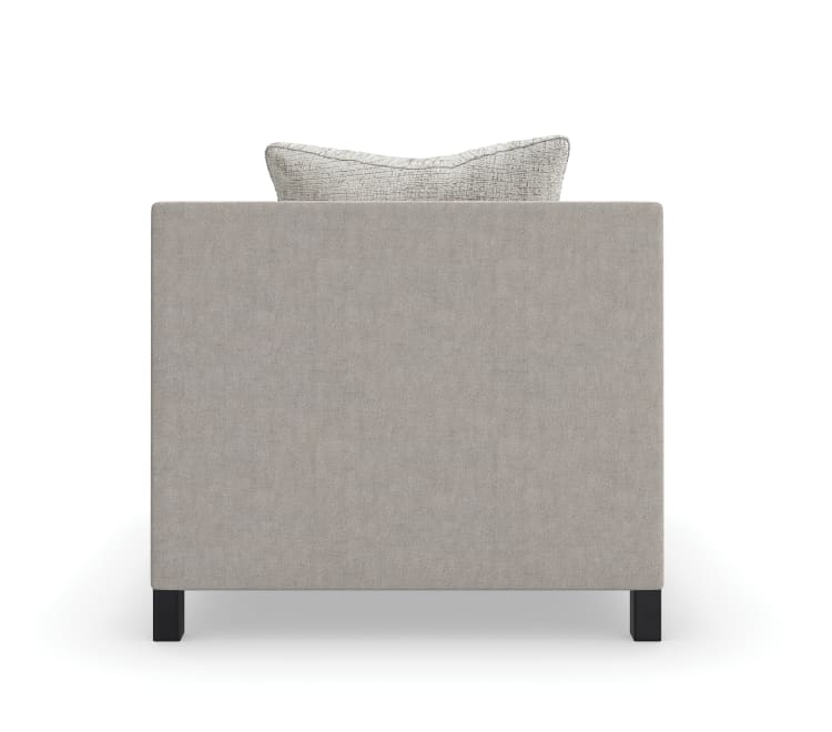 Caracole Tuxedo Opal Armless Chair