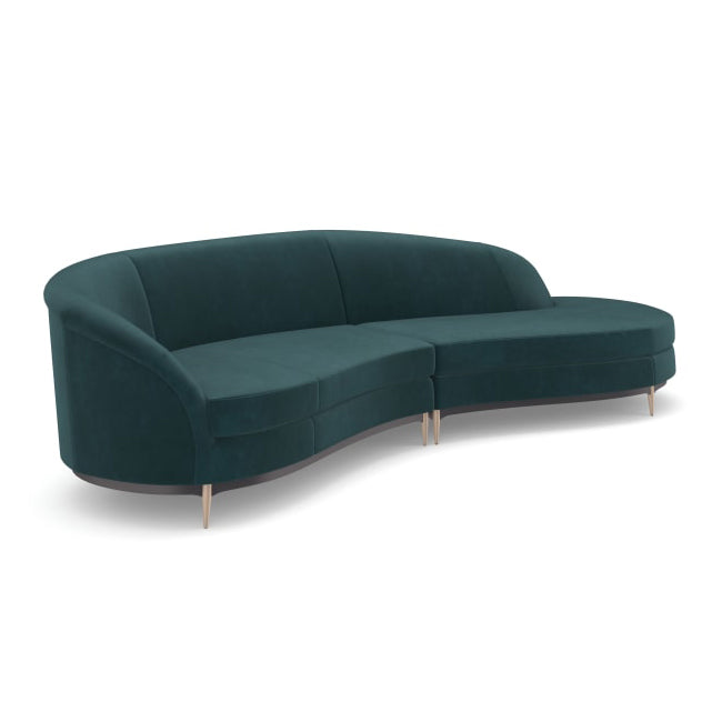 Caracole Three'S Company Left Chaise Sectional