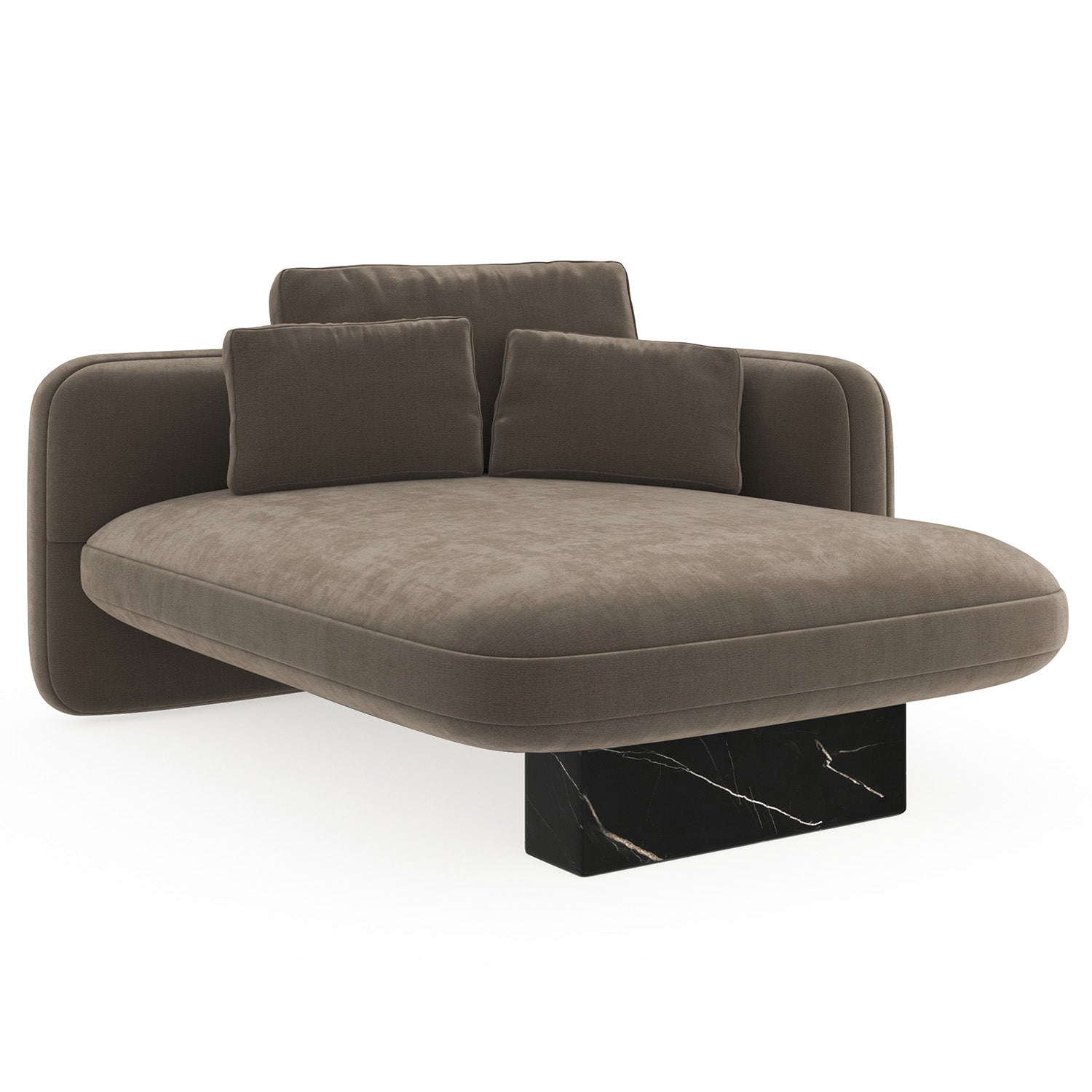 Caracole Overlap Dark Taupe Build Your Own Sectional Sofa