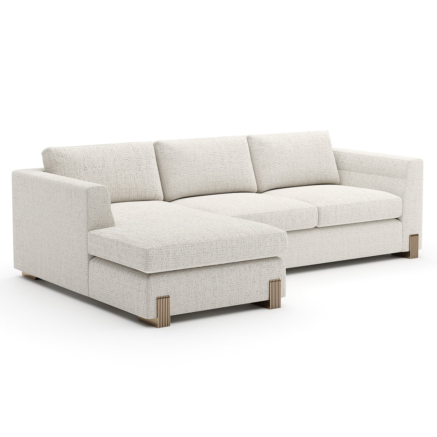 Caracole Counter Balance Chaise Sectional Sofa