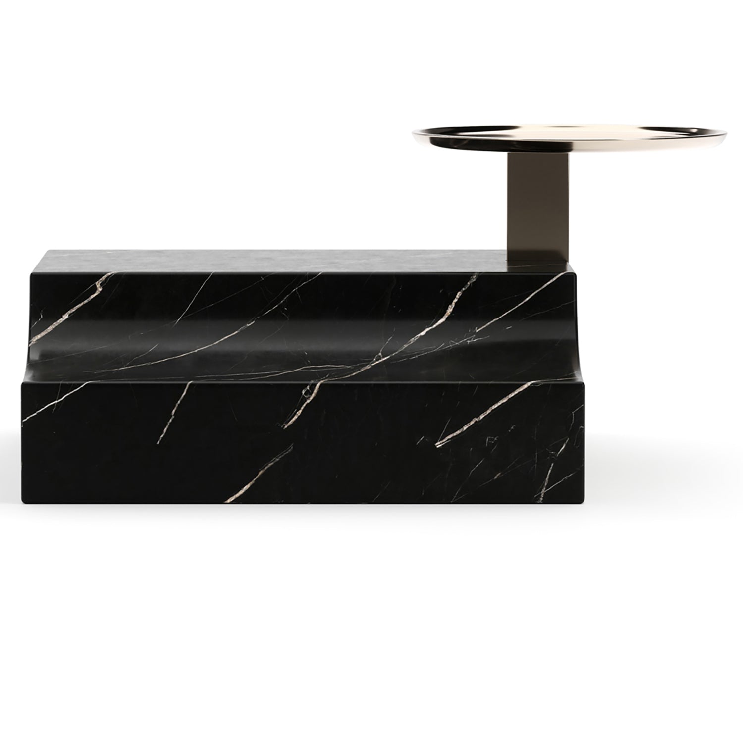 Caracole Overlap Dark Sectional Base