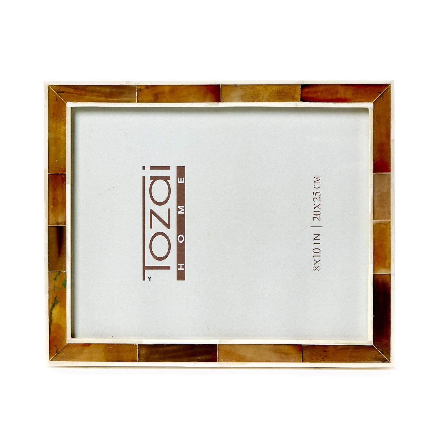 Faux Horn Photo Frame