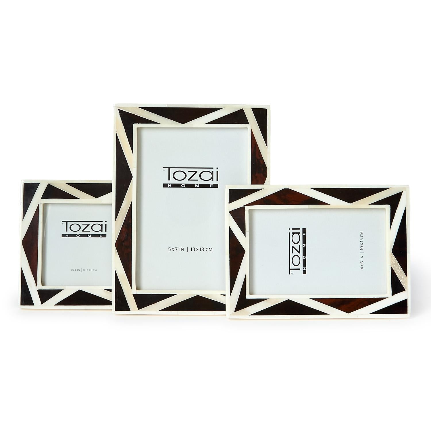 Stripes in Absract Photo Frame Set of 3