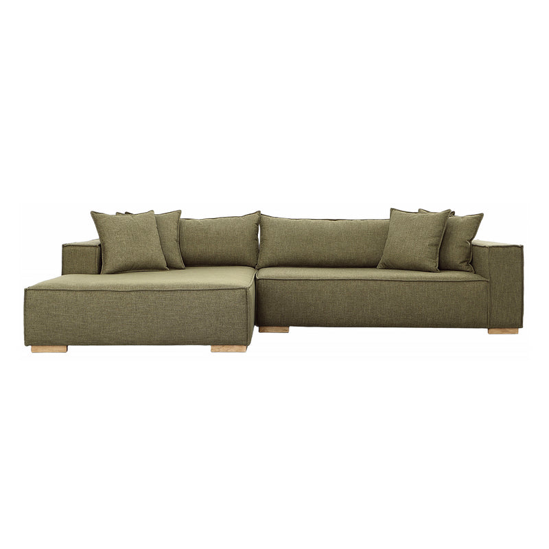 Clarisse Chaise Sectional Sofa