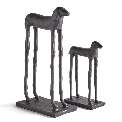Two Hounds Sculpture Set of 2